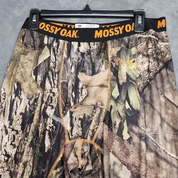 Mossy Oak Men's Performance Baselayer Thermal Bottoms Underwear Camo XL - Picture 3 of 5